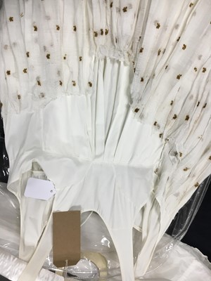 Lot 85 - A rare white piqué cotton pregnancy jacket, French, 1810-13