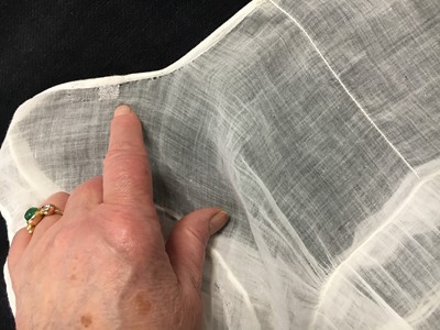 Lot 79 - An Indian spotted do rukha muslin pelisse , English, circa 1810