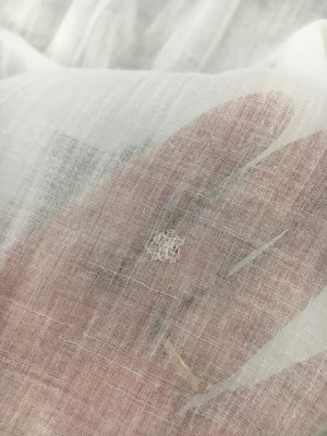 Lot 79 - An Indian spotted do rukha muslin pelisse , English, circa 1810