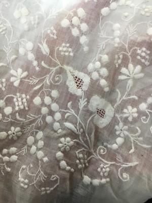 Lot 79 - An Indian spotted do rukha muslin pelisse , English, circa 1810