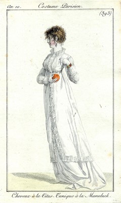 Lot 79 - An Indian spotted do rukha muslin pelisse , English, circa 1810