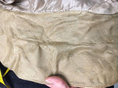 Lot 116 - A fine wool redingote with faux fur (silk shag) trim, French, 1815-20
