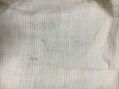 Lot 111 - A pale apricot sarsanet redingote/pelisse, French, circa 1815