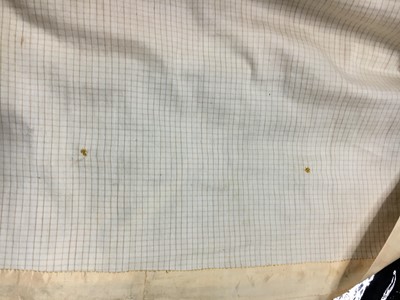 Lot 111 - A pale apricot sarsanet redingote/pelisse, French, circa 1815