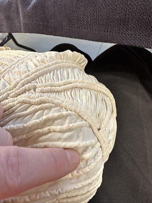 Lot 98 - A white muslin spencer, English, 1813-1815