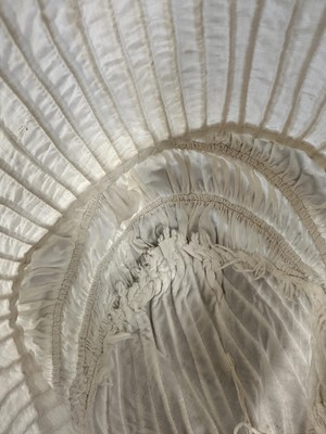 Lot 98 - A white muslin spencer, English, 1813-1815