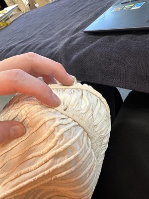 Lot 98 - A white muslin spencer, English, 1813-1815