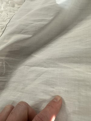 Lot 98 - A white muslin spencer, English, 1813-1815