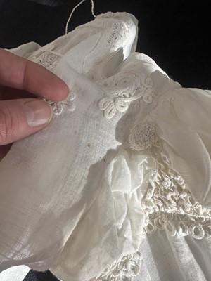 Lot 98 - A white muslin spencer, English, 1813-1815