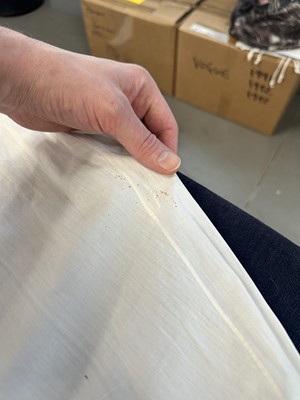 Lot 98 - A white muslin spencer, English, 1813-1815