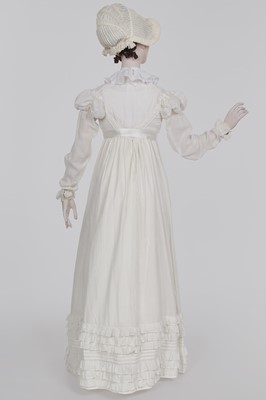Lot 98 - A white muslin spencer, English, 1813-1815