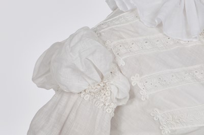 Lot 98 - A white muslin spencer, English, 1813-1815