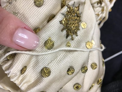 Lot 119 - A court dress, probably for a European Princess, 1810-15