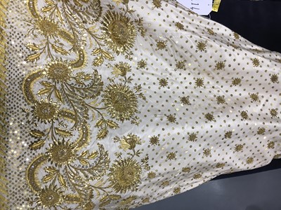 Lot 119 - A court dress, probably for a European Princess, 1810-15