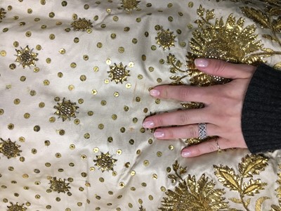 Lot 119 - A court dress, probably for a European Princess, 1810-15