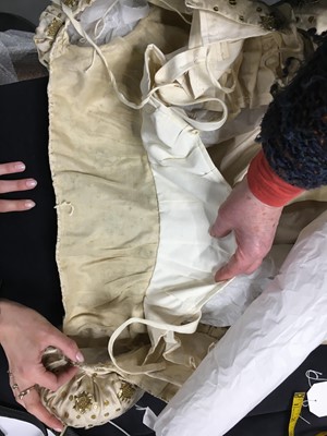 Lot 119 - A court dress, probably for a European Princess, 1810-15