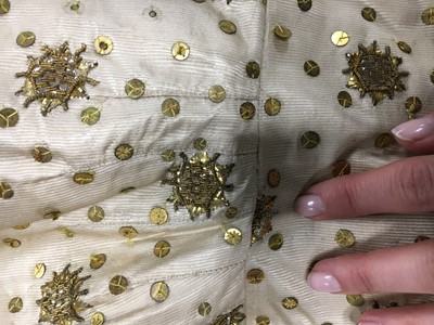 Lot 119 - A court dress, probably for a European Princess, 1810-15