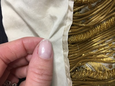 Lot 119 - A court dress, probably for a European Princess, 1810-15