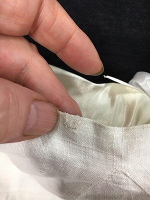 Lot 18 - A gentleman's linen shirt, 1799-1815