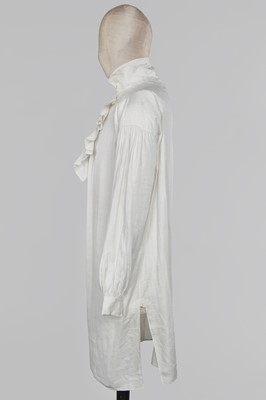 Lot 18 - A gentleman's linen shirt, 1799-1815