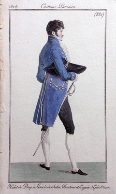 Lot 64 - A composed gentleman's ensemble, early 19th century