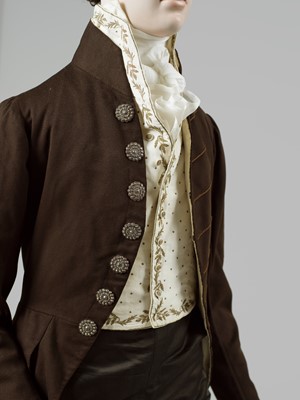 Lot 64 - A composed gentleman's ensemble, early 19th century
