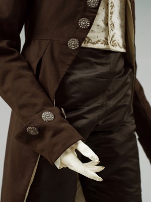 Lot 64 - A composed gentleman's ensemble, early 19th century