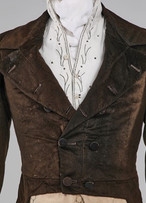Lot 63 - A composed gentleman's ensemble, early 19th century