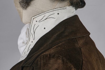 Lot 63 - A composed gentleman's ensemble, early 19th century