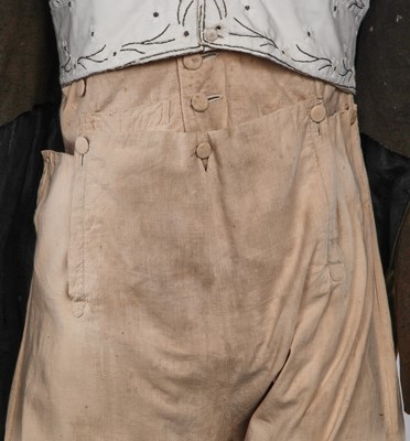 Lot 63 - A composed gentleman's ensemble, early 19th century