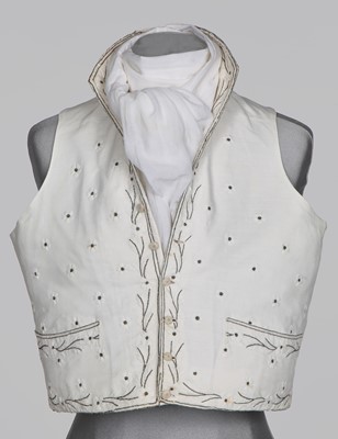 Lot 63 - A composed gentleman's ensemble, early 19th century