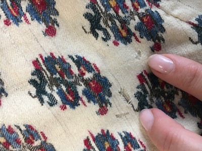 Lot 20 - A rare wool under-waistcoat, circa 1805