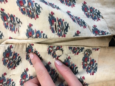 Lot 20 - A rare wool under-waistcoat, circa 1805