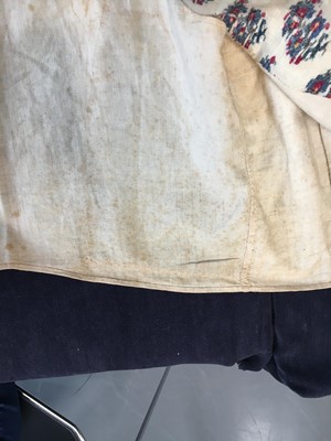 Lot 20 - A rare wool under-waistcoat, circa 1805