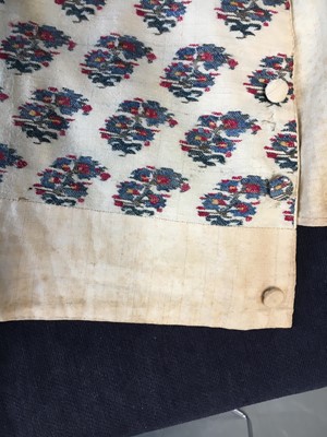 Lot 20 - A rare wool under-waistcoat, circa 1805