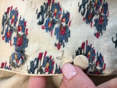 Lot 20 - A rare wool under-waistcoat, circa 1805