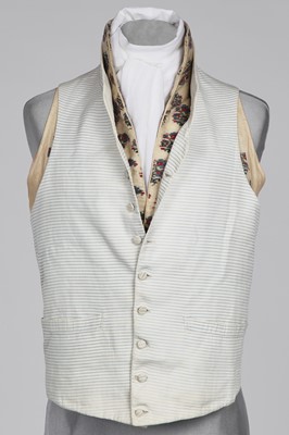 Lot 20 - A rare wool under-waistcoat, circa 1805