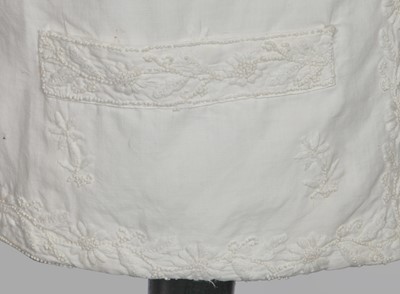 Lot 22 - A gentleman's whitework embroidered waistcoat, circa 1805
