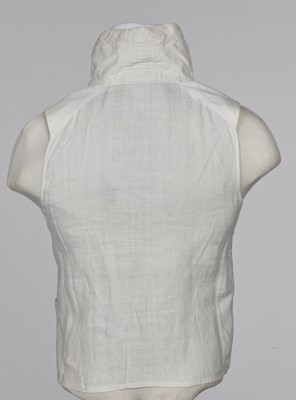 Lot 22 - A gentleman's whitework embroidered waistcoat, circa 1805
