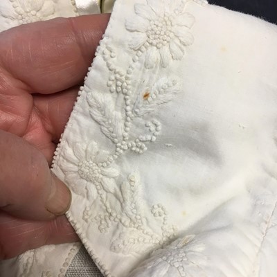Lot 22 - A gentleman's whitework embroidered waistcoat, circa 1805