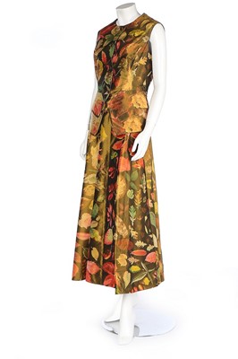 Lot 266 - An Hermès printed silk ensemble, modern,...