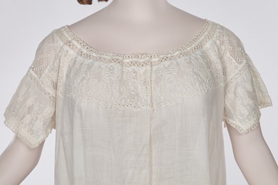 Lot 70 - A batiste chemise, probably English, circa 1820