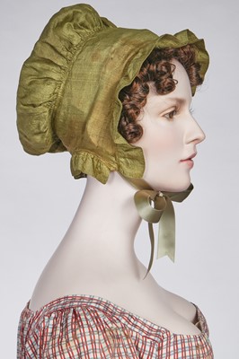 Lot 25 - A Provençal printed cotton day dress, French, circa 1800