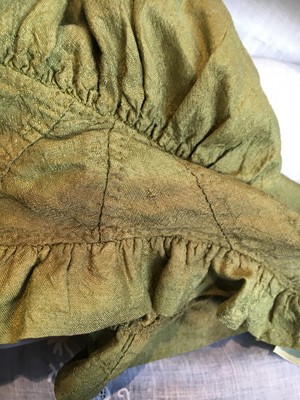 Lot 25 - A Provençal printed cotton day dress, French, circa 1800