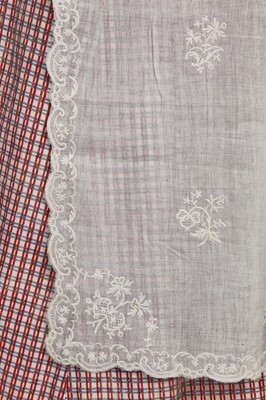 Lot 25 - A Provençal printed cotton day dress, French, circa 1800