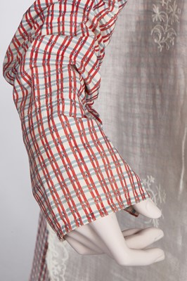 Lot 25 - A Provençal printed cotton day dress, French, circa 1800