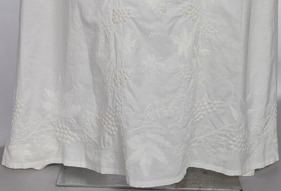 Lot 675 - A roller-printed cotton day dress, French or English, circa 1810-12