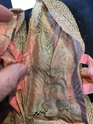 Lot 117 - Four pairs of shoes, 1820s-30s