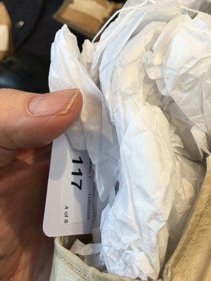 Lot 117 - Four pairs of shoes, 1820s-30s