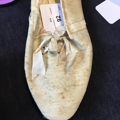 Lot 92 - Four pairs of slippers, 1810-1820